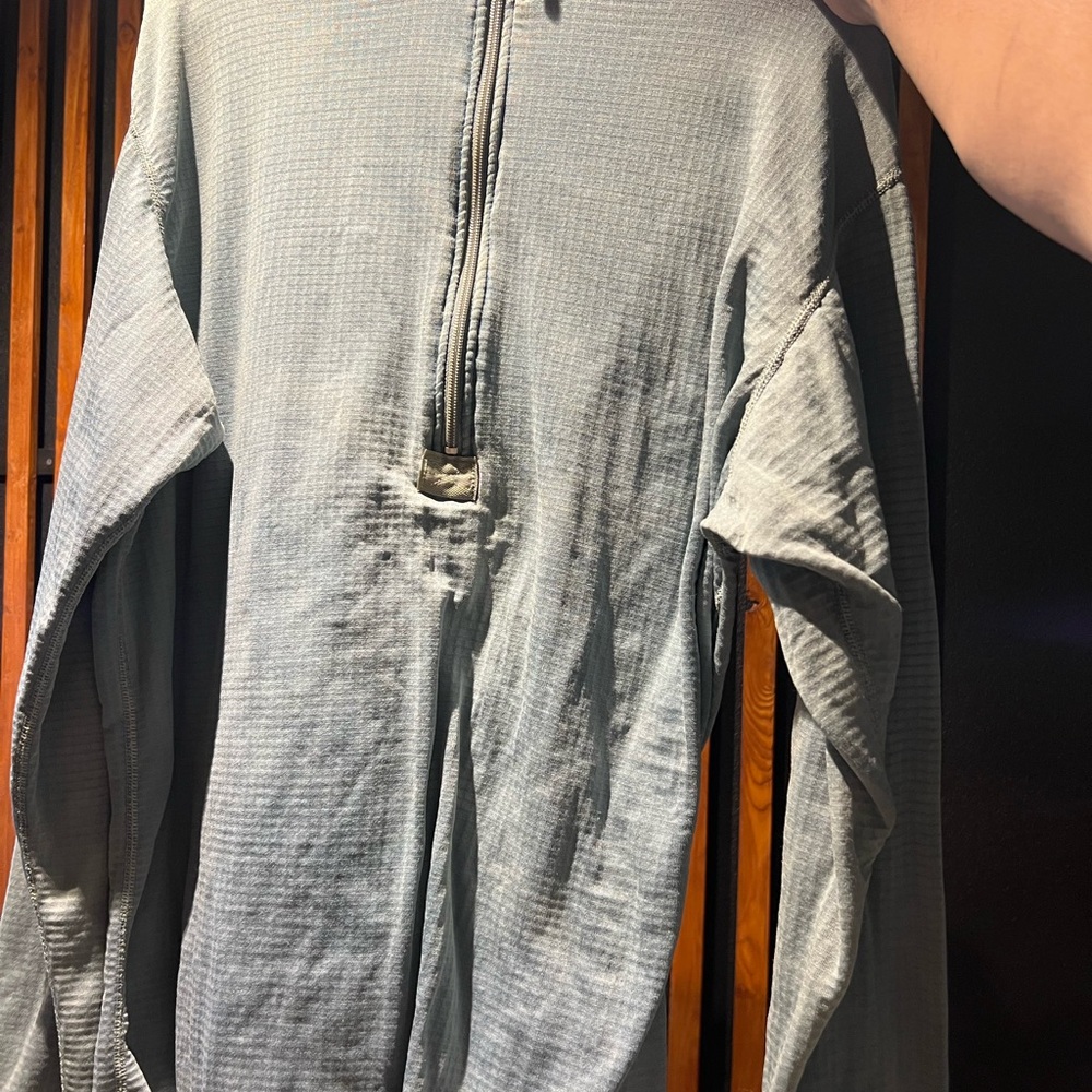 Men's Vintage Waffle Golf Thermal 1/2 zip